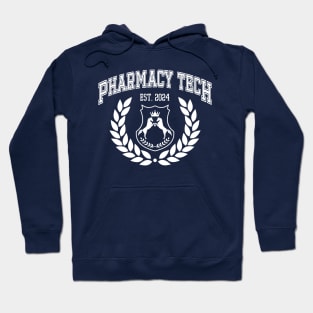 Custom College Pharmacy Tech Graduation 2024 Hoodie